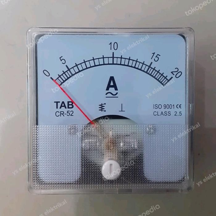 Ampere Meter Analog AC/DC CR-52 20A