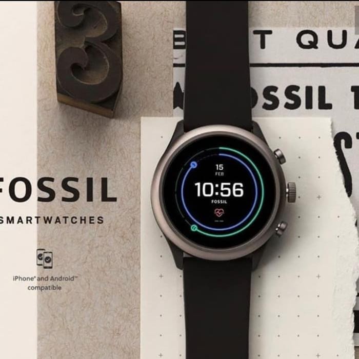 Smart Watch Fossil FTW4019 Gen 4 Sport Black