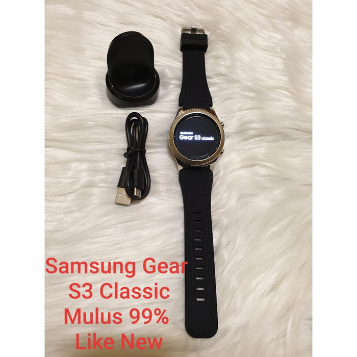 Samsung Gear S3 Classic Second 99% Mulus Original