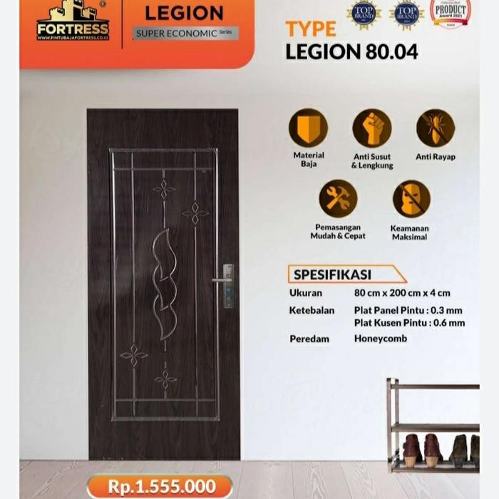 FORTRESS LEGION 80.04 / PINTU BAJA FORTRESS 80CM x 200CM / PINTU KAMAR