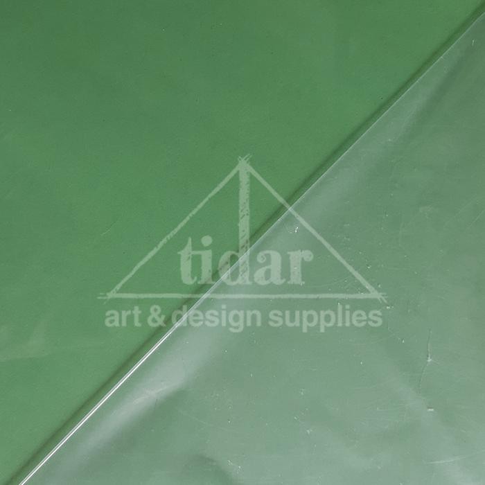 Mika Bening Tebal 0,5 - 1 Mm Uk. 50X50 Cm / Plastik Akrilik Transparan Pasti Ori