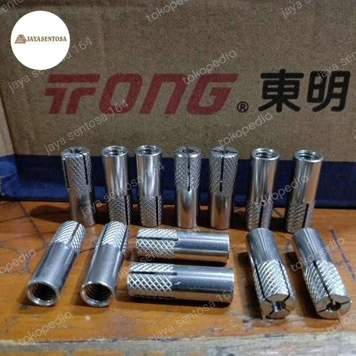 dinaset stainless 304 m6 / Drop In Anchor [ISI 100 PCS]