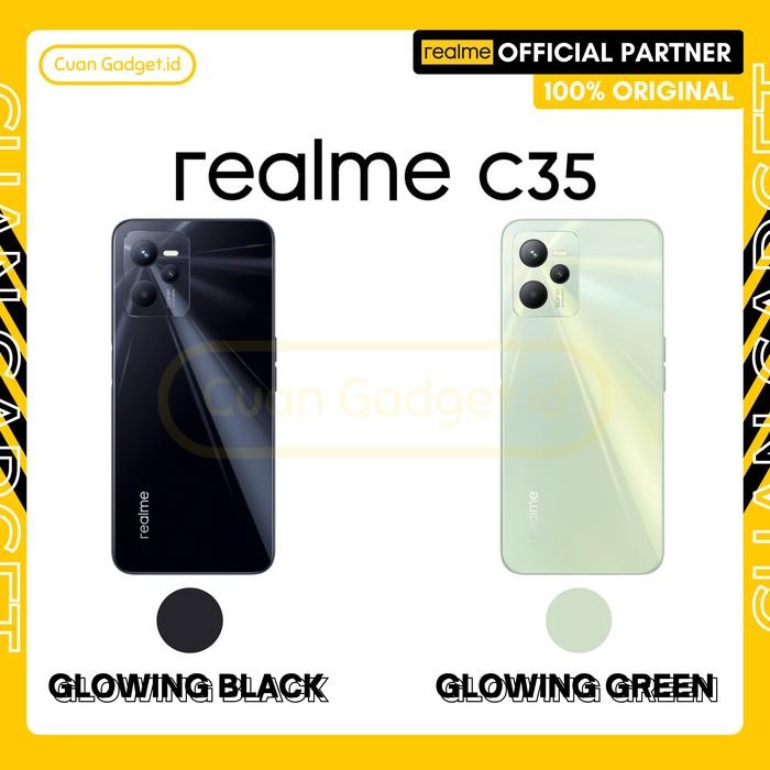 HVHP  Realme C35 4/128 Realme C 35 4/64 Garansi Resmi Indonesia