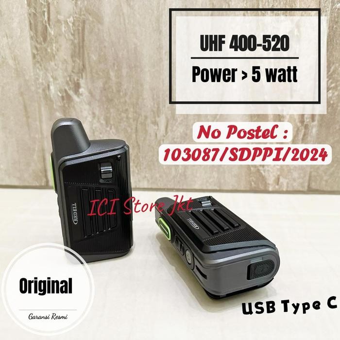 SEPASANG HT REDELL R 33 / REDELL R33 / HT MINI REDELL GARANSI DAN IJIN