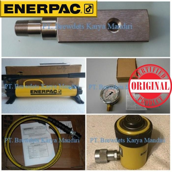 1 Set Hydraulic Jack RC152, 15 Ton Stroke 5 Cm Enerpac