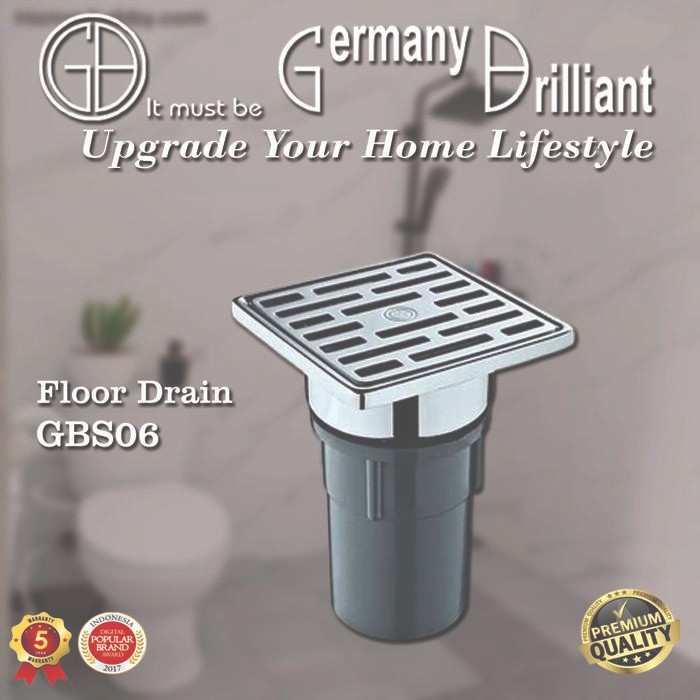 GERMANY BRILLIANT FLOOR DRAIN GBS06