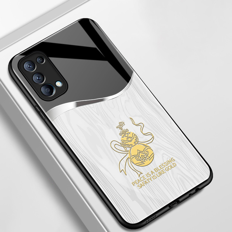 Casing Hp Untuk OPPO Reno 5 5G Reno 5G 5G Find X3 Lite Case Pola serat kayu modis Casing Ponsel Cang