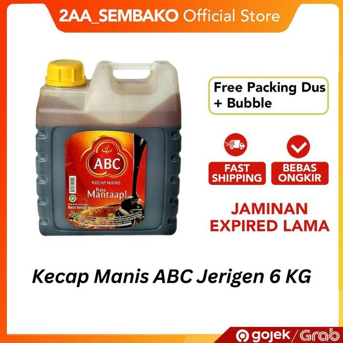 Kecap manis abc jerigen ABC Kecap Manis Jerigen 6 kg