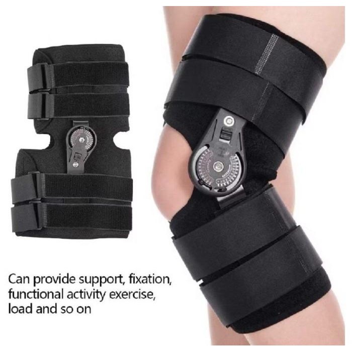 DISKON Knee Decker With ROM Joint / Deker Lutut / Deker Pasca Operasi / Penyangga Lutut / Kesehatan