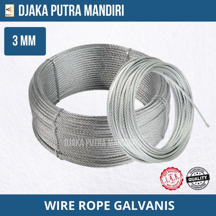 ~@~@~@~@] WIRE ROPE - TALI SLING BAJA 3MM