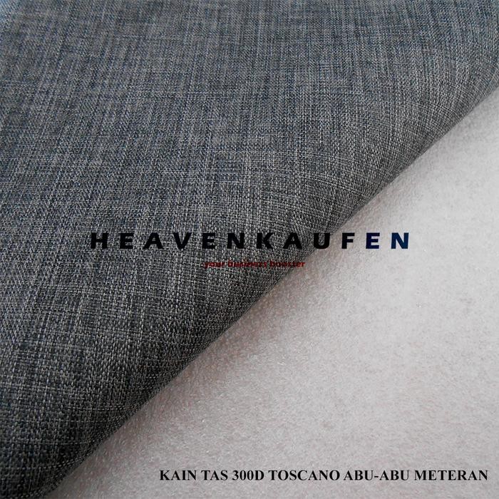 Kain Tas 300D Toscano Motif Salur Warna Abu Abu Harga Per Meter