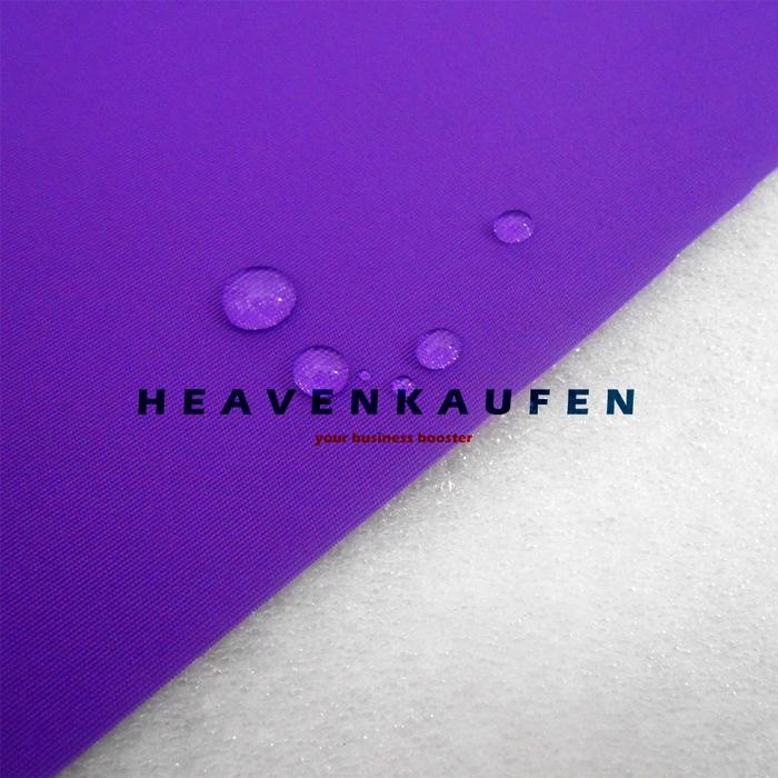 Bahan Kain Jaket Taslan Warna Ungu Anti Air Waterproof Meteran