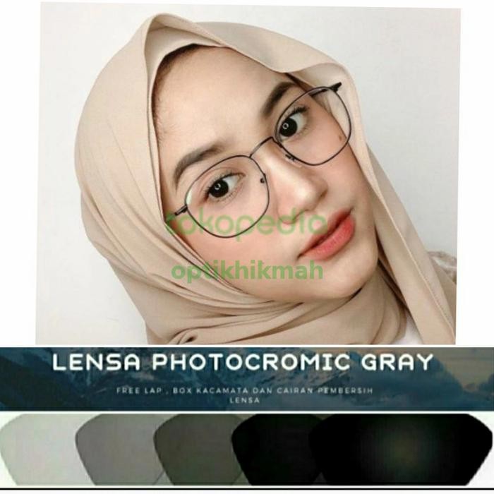 kacamata fotocromik cewe cowo unisex