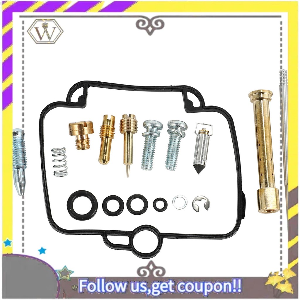 Abxv-For Suzuki Gsf400 Bandit 400 Gsf Gsf400P Carburetor Repair Kit Diaphragm Vacuum Membrane Pilot