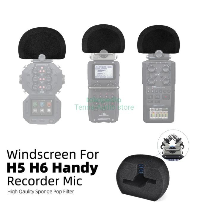 Busa mic for ZOOM H5 H6 H8 XYH-5-6 Handy recorder windscreen filter