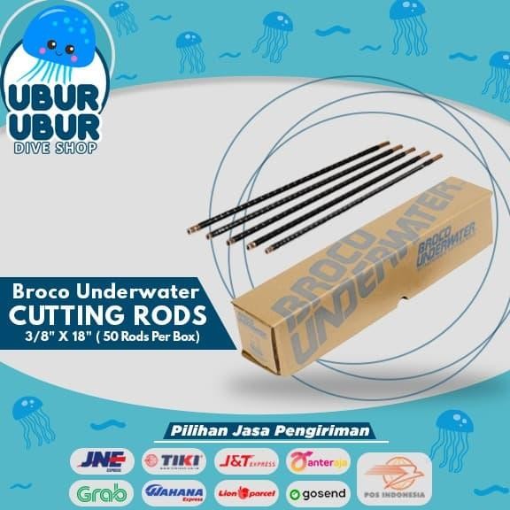 Gercep Broco Uw/3818-50 Ultrathermic Underwater Cutting Rods 3/8 In. X 18 In Terlariss 