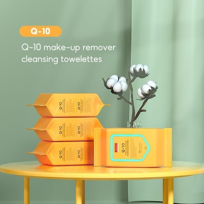 m1nc- Ohsome Korea Purederm Collagen Q-10 Make-Up Remover Wipes 30Pcs