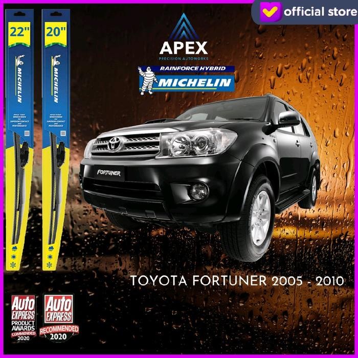 MICHELIN RAINFORCE HYBRID WIPER FOR FORTUNER 2005 - 2010