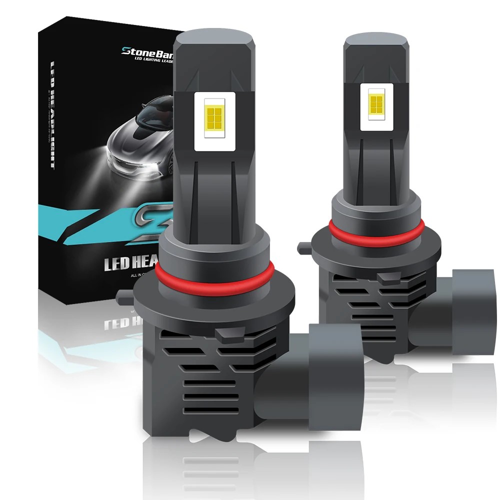 HB3 9005 LED Headlights Bulbs Conversion Kit 6pcs 3570 45mil LED