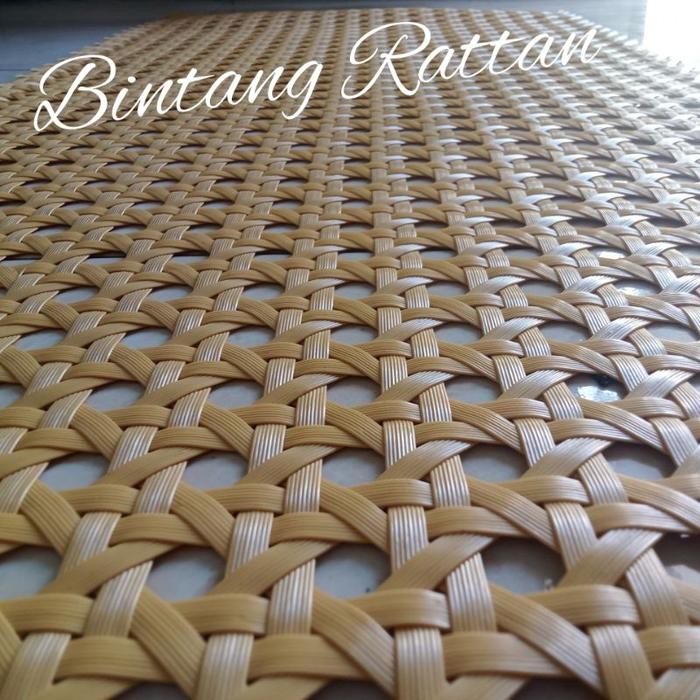 Anyaman Rotan Sintetis Kembang Tanjung Lembaran Anyaman Rotan Antiq