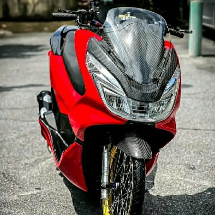 New Windshield Honda Pcx150 Cbu Led Thailand. Visor Pcx150 Cbu Led Standar Terlariss 