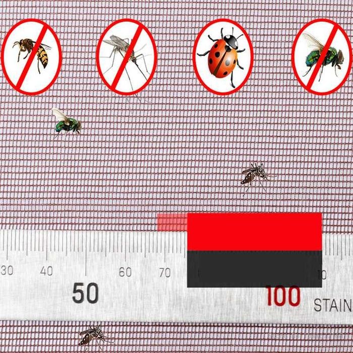 Jaring Kasa Kelambu Pintu Rumah Kamar Kasur Bayi Anti Nyamuk Serangga Selambu Tirai Biru Putih Hitam