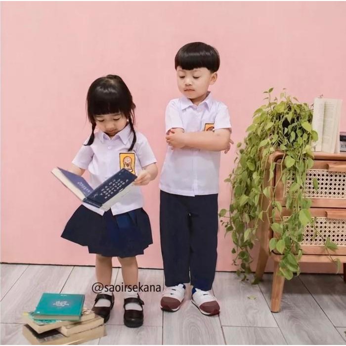 Saoirse'S Seragam Nasional - Uniform Sd Smp Sma Bayi Balita Batita Anak Perempuan Dan Laki-Laki Baju