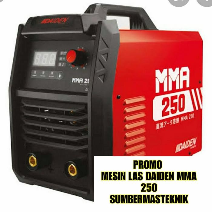 Import MESIN LAS DAIDEN MMA 250 TRAVOLAS INVERTER LAS MMA 250 3 PHASE DAIDEN Termurah
