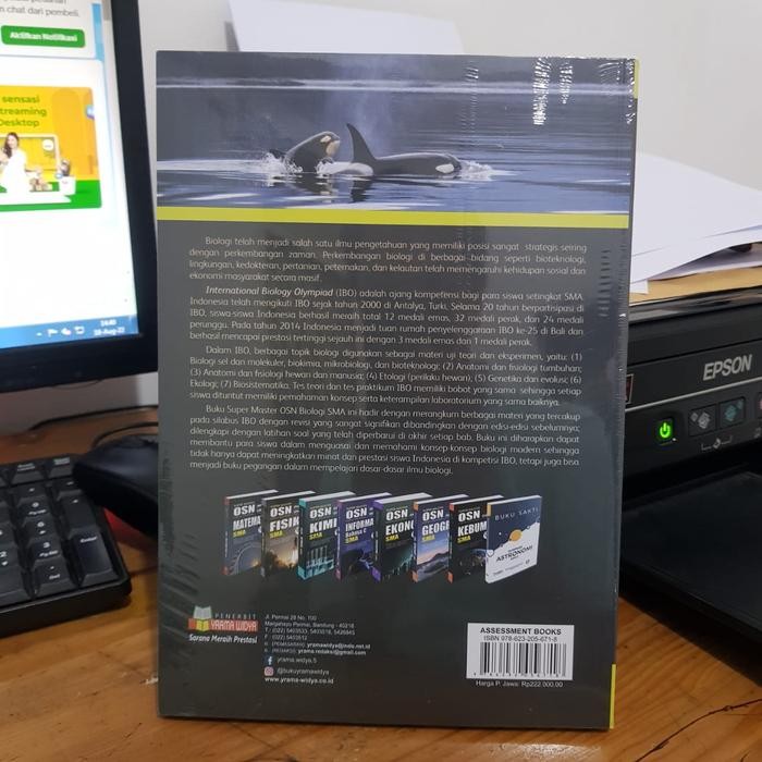 BUKU OLIMPIADE SUPER MASTER KSN BIOLOGI SMA/MA - YRAMA WIDYA