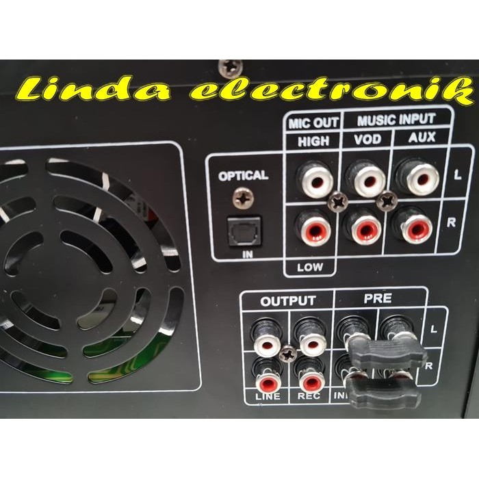 Paling Laris Ampli Amplifier Hardwell Rv 2000 Rv2000 500 Watt Blutooth Remote Terlariss 