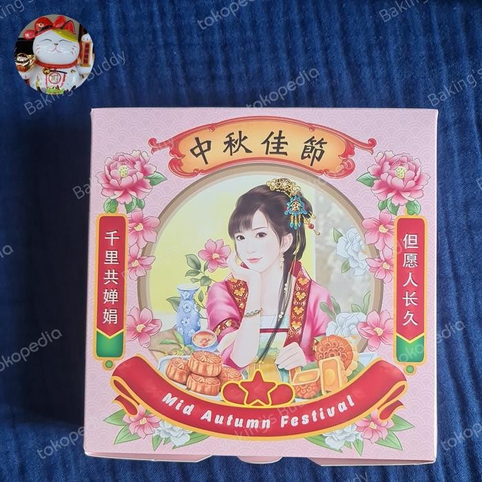 Dus Kotak Mooncake isi 4MC ukuran 100gram