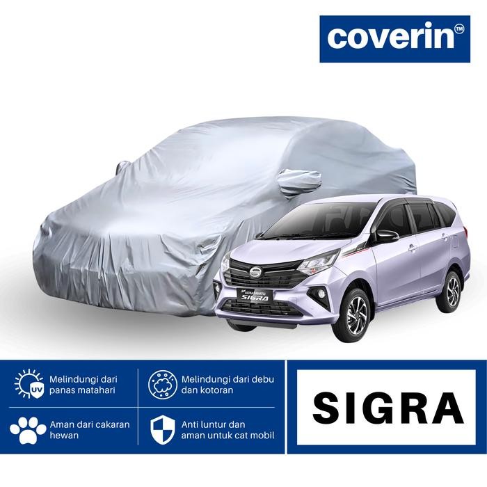 Body Cover Mobil SIGRA / Sarung Mobil Sigra / Selimut Mobil Sigra / Mantel Mobil Sigra /Mantol