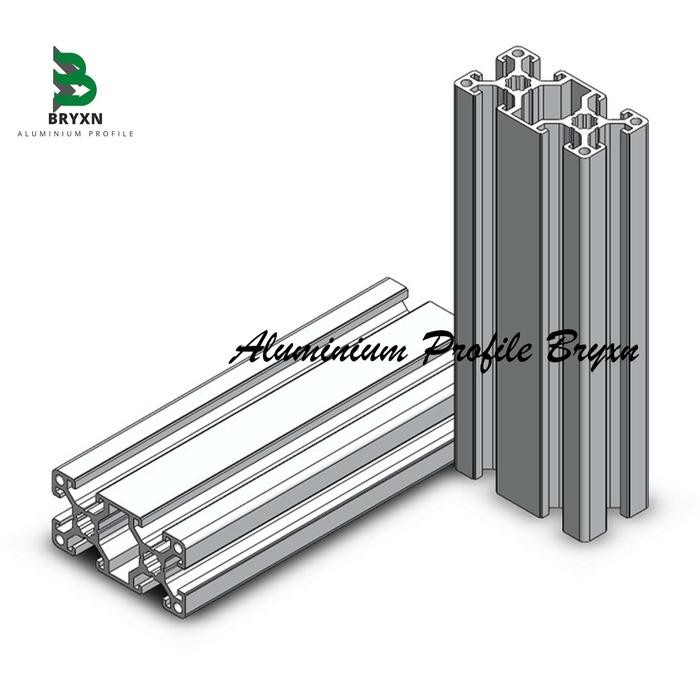 ALUMINIUM PROFILE 4080 T SLOT PANJANG 6 M