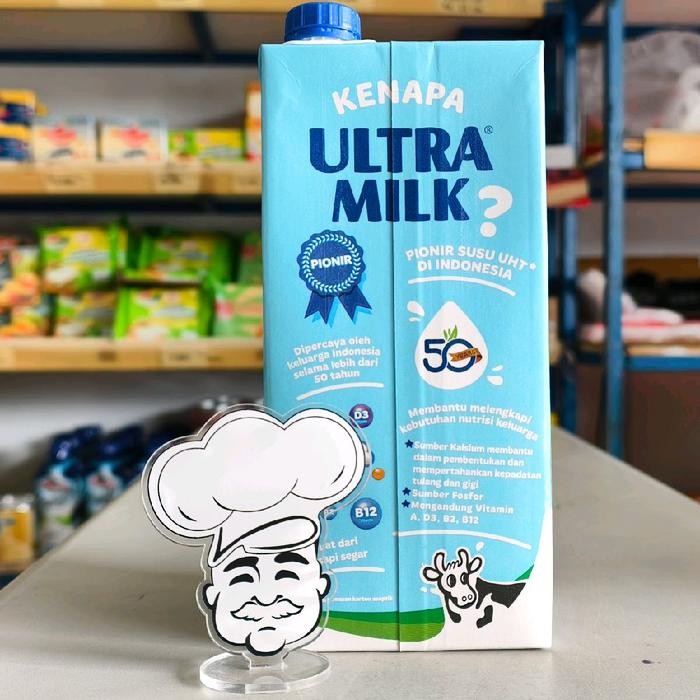 Eat77- Susu Uht Ultra Milk 1Liter / Susu Fullcream Ultra 1Liter / Susu Coklat Ultra 1 Liter