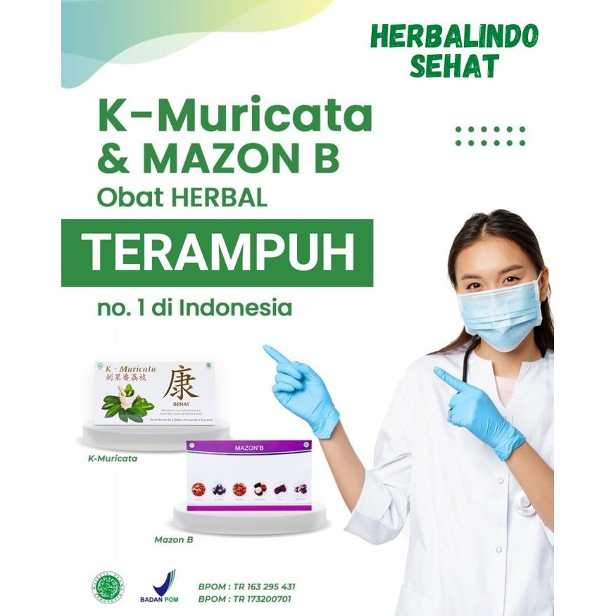 q2nz- Obat Herbal Kewanitaan Keputihan Miom Serviks Mazon B Dan K Muricata