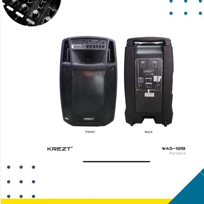 Krezt Speaker Portable Wa 112 B