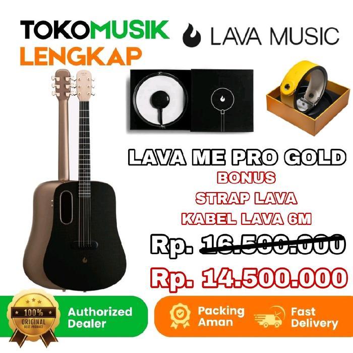 Promo Gitar LAVA Me Pro Guitar FREEBOOST Lava Me Pro + Kabel Jack Lava 6m + Strap Gitar Lava