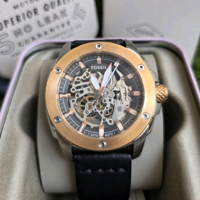 JAM TANGAN PRIA ME3082 ME 3082 LEATHER ORIGINAL - 06.26