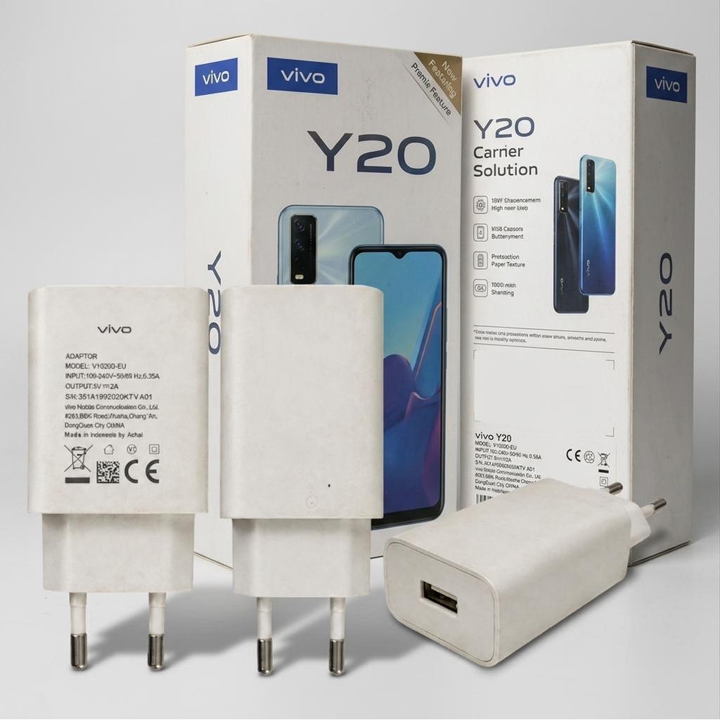 Charger HP Vivo V1020D-EU Original Bekas 10W Untuk Vivo Y20
