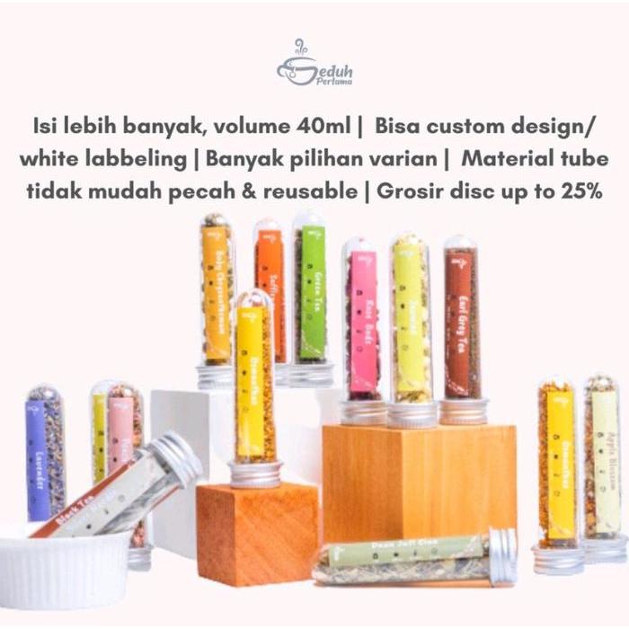 TEA IN TUBE SOUVENIR TEH DALAM TUBE TABUNG