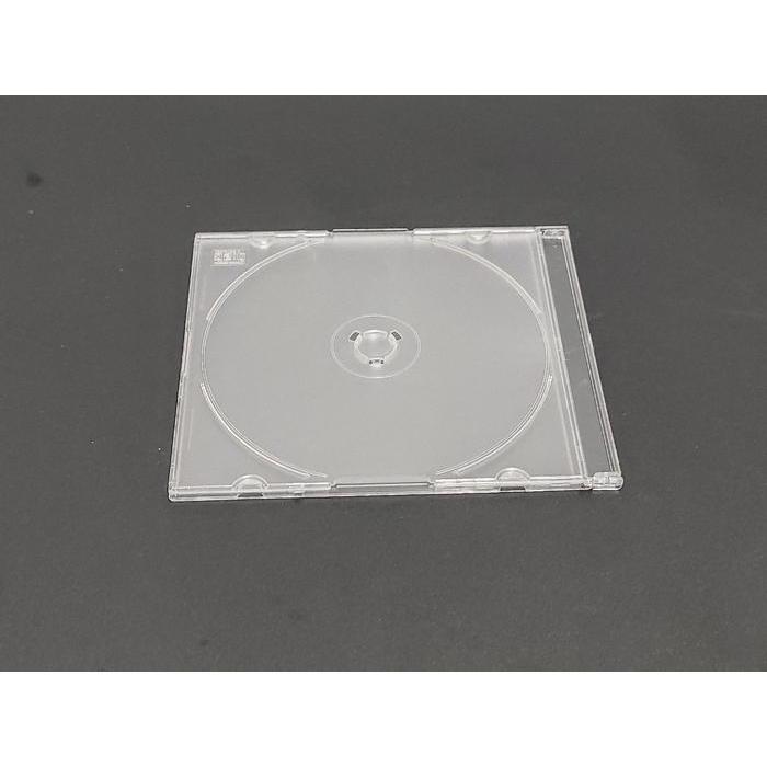 Case Casing CD Single / kotak CD Kosong / Tempat DVD VCD Bening Warna