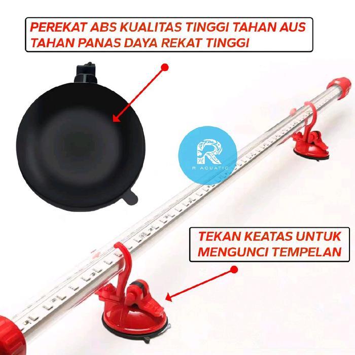 SUPER HOOK gantungan lampu aquarium pro red dan tanning ANTI JATUH
