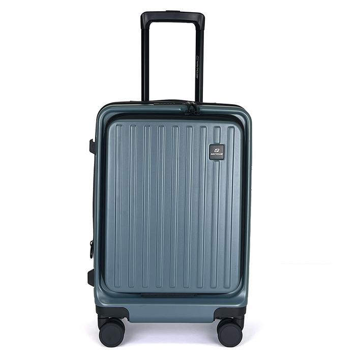 NAVY CLUB EMERALD KOPER HARDCASE PC - 4 RODA PUTAR TSA LOCK - SIZE 20 INCH