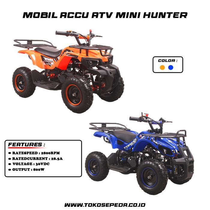 Bazar Mobil Accu Aki ATV Mini Hunter