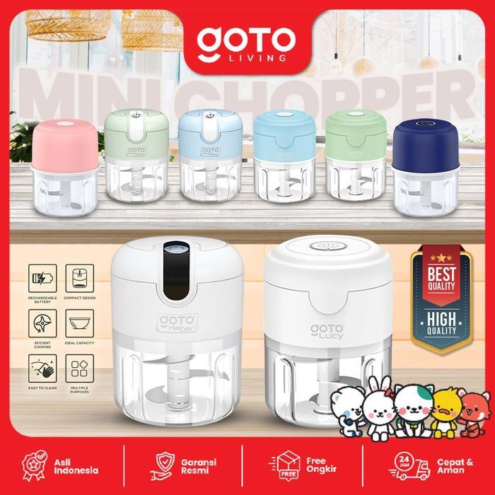 Mitochiba Kitchen - Lucy Harper Mini Chopper Blender Penggiling Bumbu DapurPorta Lucy Harper Mini