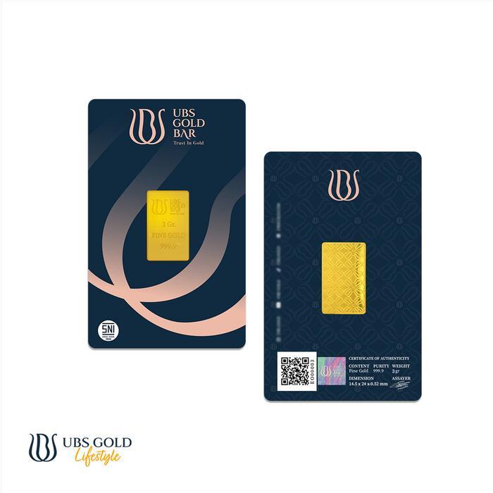 UBS Logam Mulia 3 Gram Classic