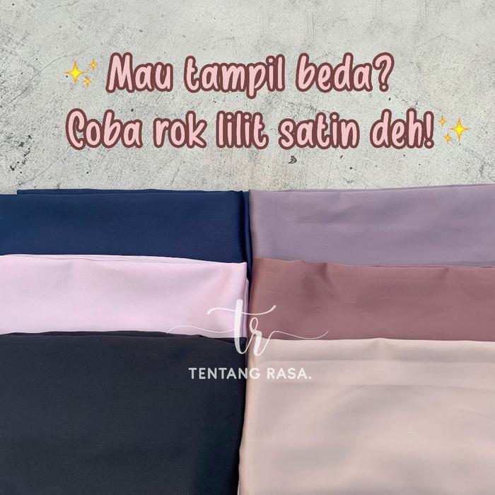 Promo Rok Lilit Satin Rok Lilit Tradisional Rok Lilit Polos Satin Rok Lilit Polos Rok Lilit Premium