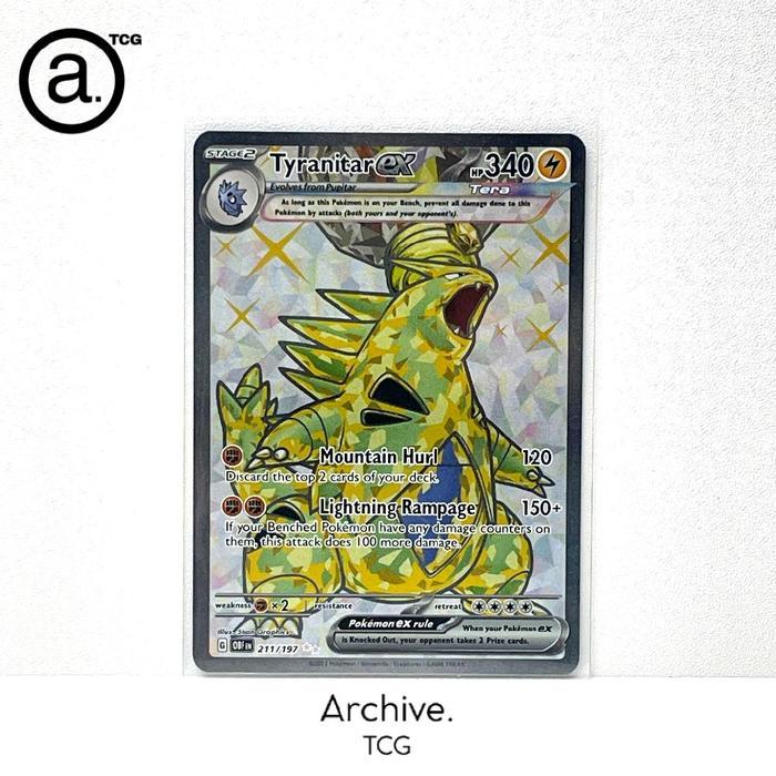 Sale Tyranitar Ex Sr (211/197) Pokemon English ~ Obsidian Flames (Obf)