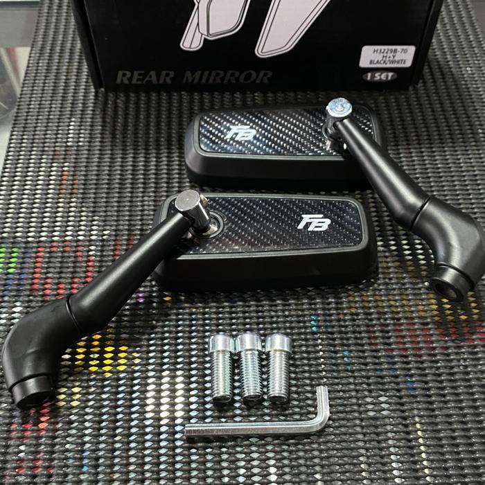 Spion Fast Bikes H2C Black Universal 1 Set