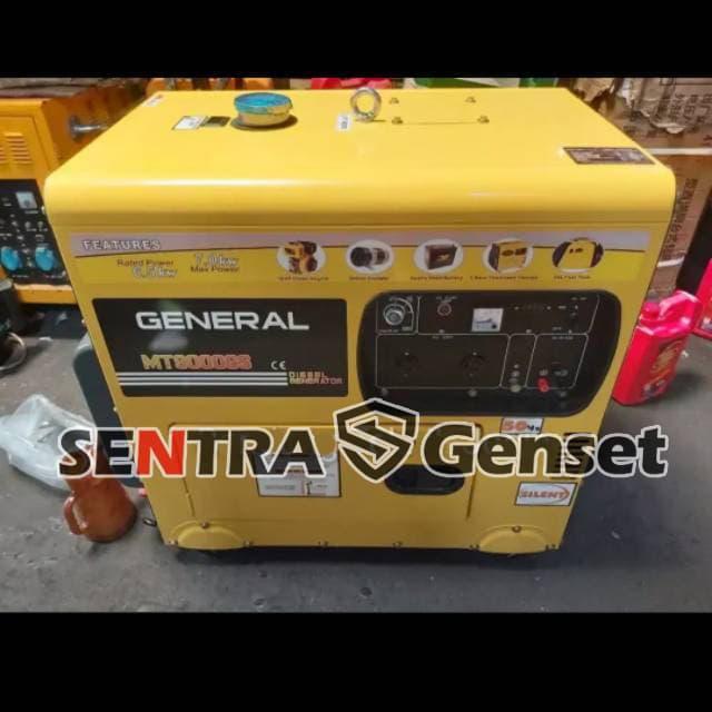 Cuci Gudang Genset Silent 7000 7500 Watt. Silent Diesel. General Mt 9000 Gs